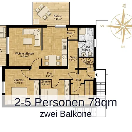 Rambold Sonnenterrasse Apartamento *